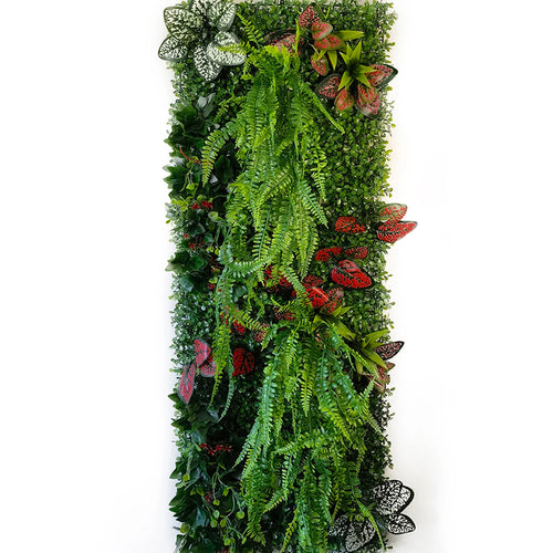 décoration murale artificielle herbe chlorophytum pour jardin et événements - vue 23 sur 23