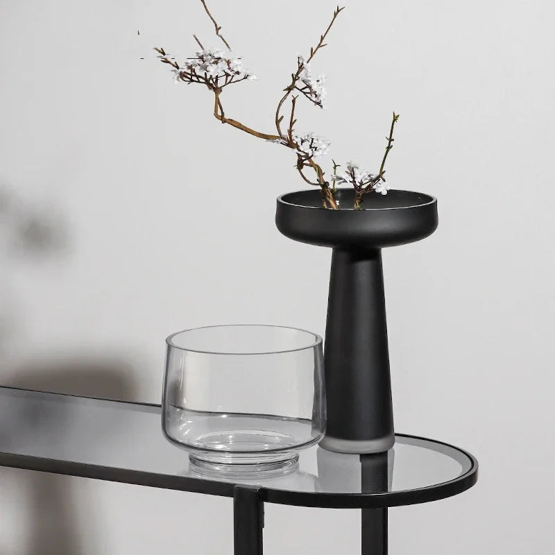 vase en verre moderne design créatif pour décoration intérieure - vue 4 sur 12
