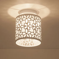 plafonnier nordique moderne avec imprimé floral éclairage artistique décoration