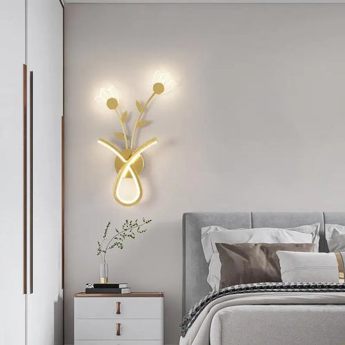 applique murale led style nordique lumière créative design moderne - vue 5 sur 12