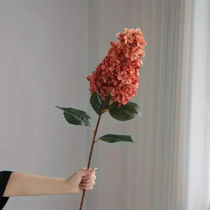 grande fleur d'hortensia artificielle pour décoration florale et mariage - vue 7 sur 11
