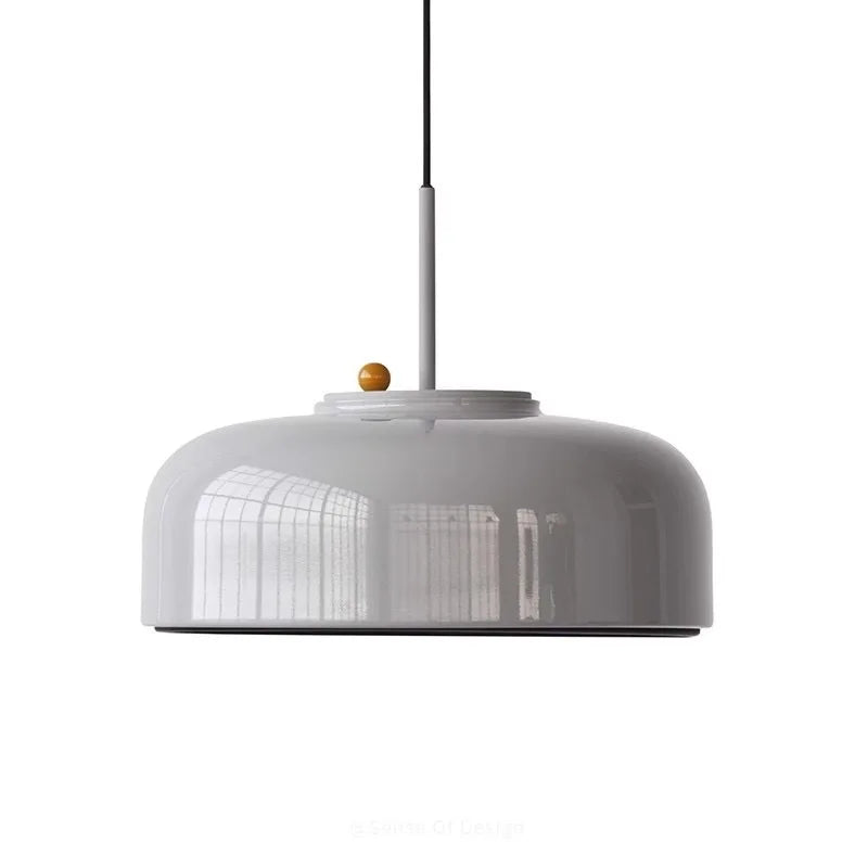 Denmark Design Pendant Lamp with Honeycomb Mesh Led Ceiling Suspension Hanging Light for Dining Room Kitchen Island - vue 3 sur 9