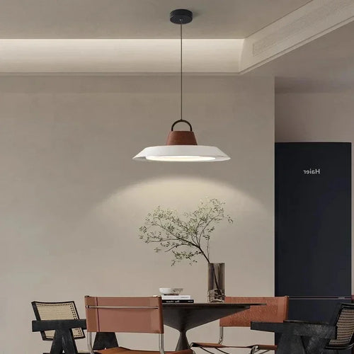 lustre moderne nordique créatif pour décoration intérieure avec lumières led - vue 2 sur 16