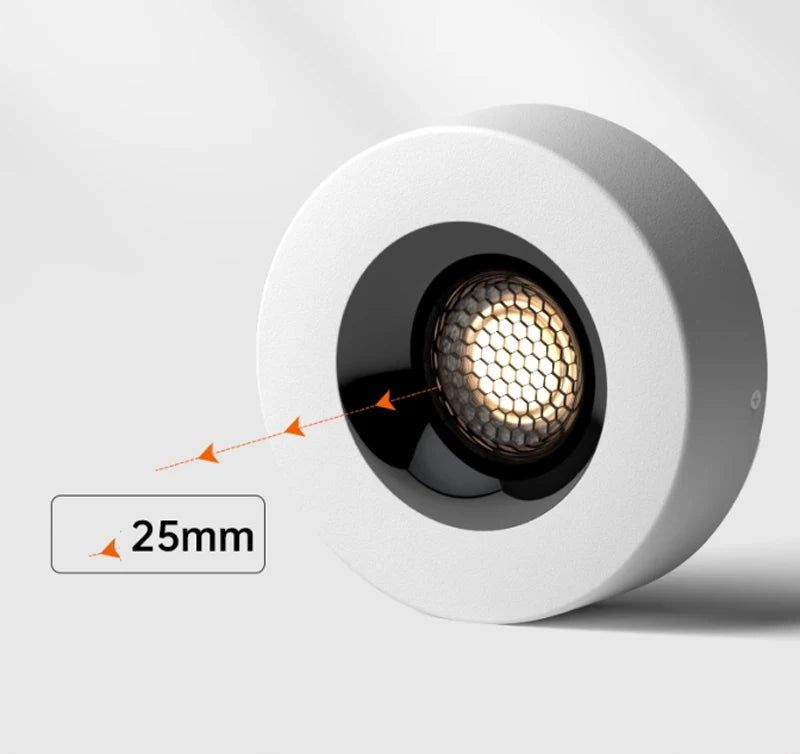Surface Monté LED Downlight 9W Cob Plafonniers LED Spots Plafonniers Éclairage BLANC
