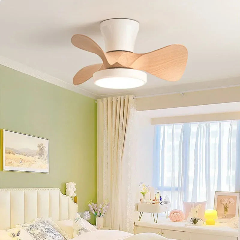 plafonnier ventilateur lumineux télécommandé pour chambre d'enfants - vue 3 sur 14
