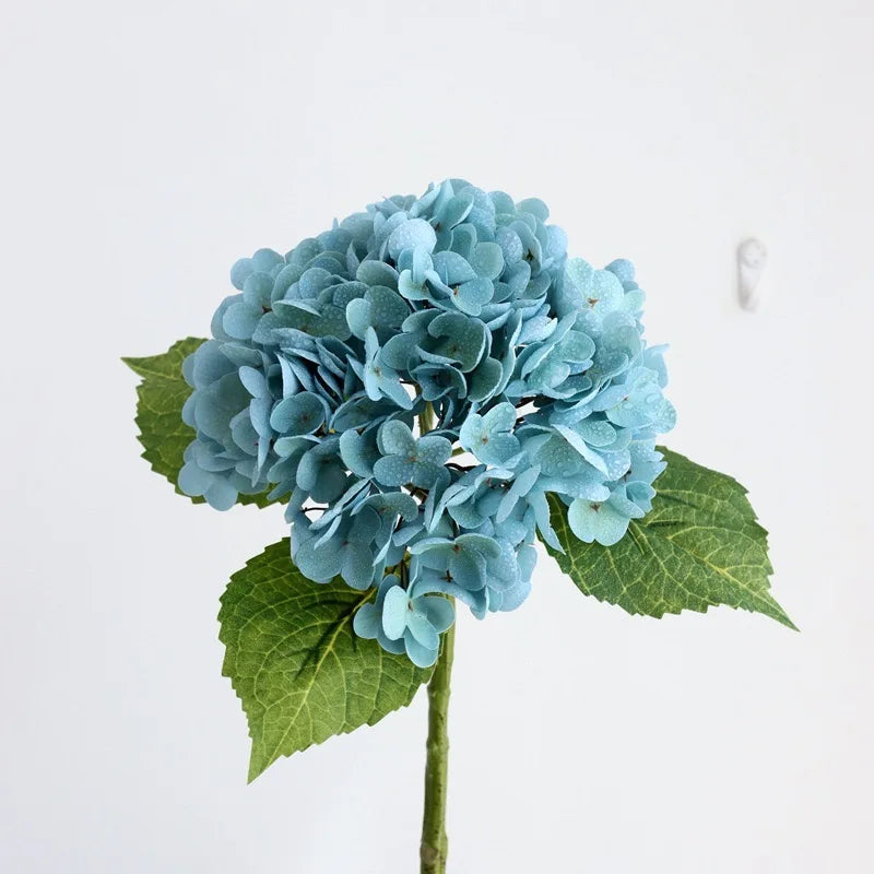 fleur d'hortensia artificielle réaliste pour décoration de fête
