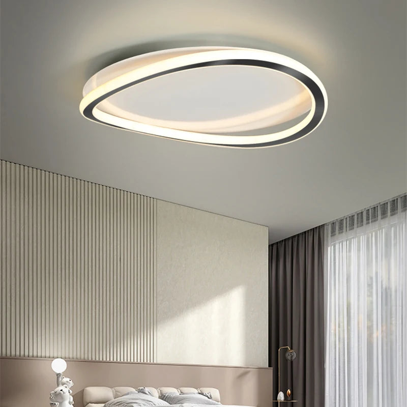 plafonnier led moderne nordique pour décoration intérieure maison