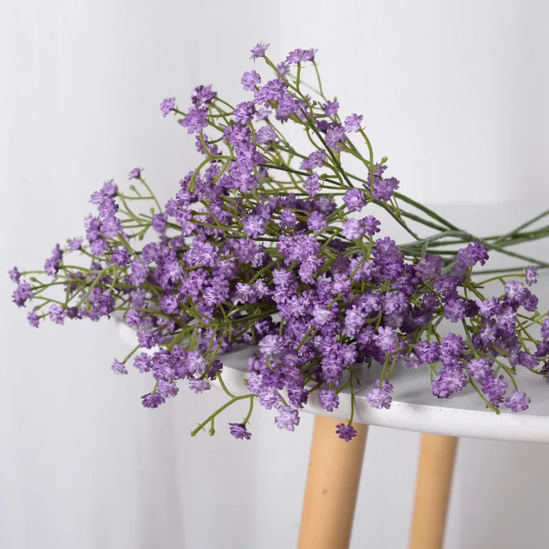 bouquet de fleurs artificielles étoiles pour fêtes et décorations - vue 12 sur 14