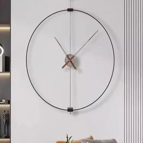 horloge murale silencieuse et esthétique pour décoration intérieure - vue 4 sur 7