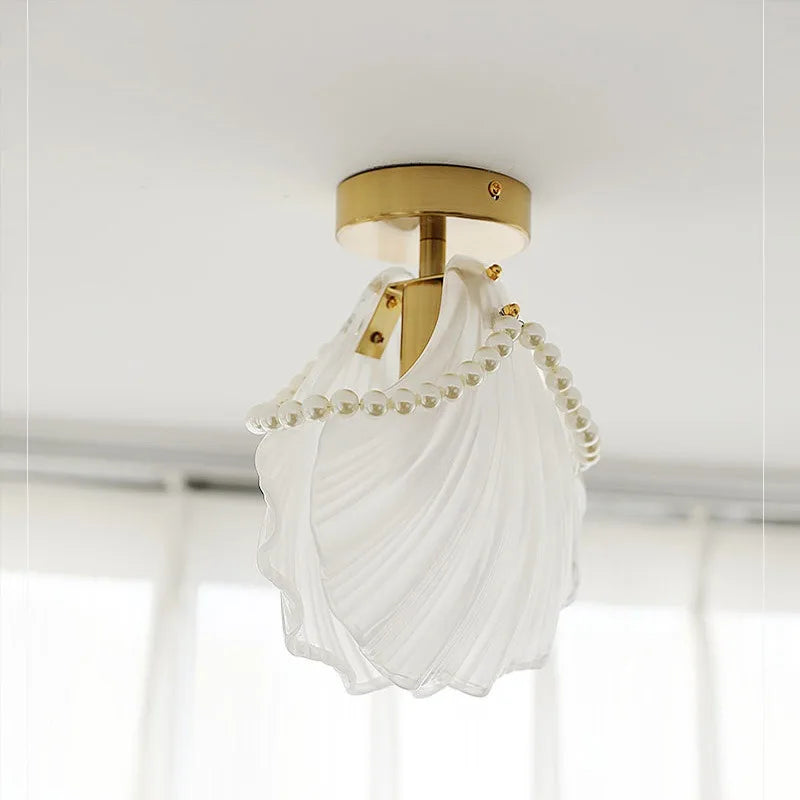 Plafonnier en verre style italien - vue 7 sur 10