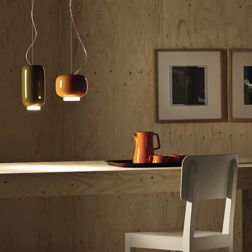 suspension en verre moderne avec cordon réglable pour divers espaces - vue 5 sur 10