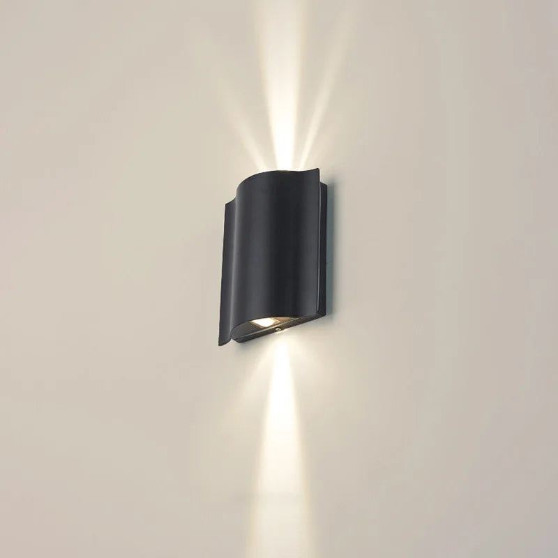 applique murale led étanche pour jardin et balcon en aluminium