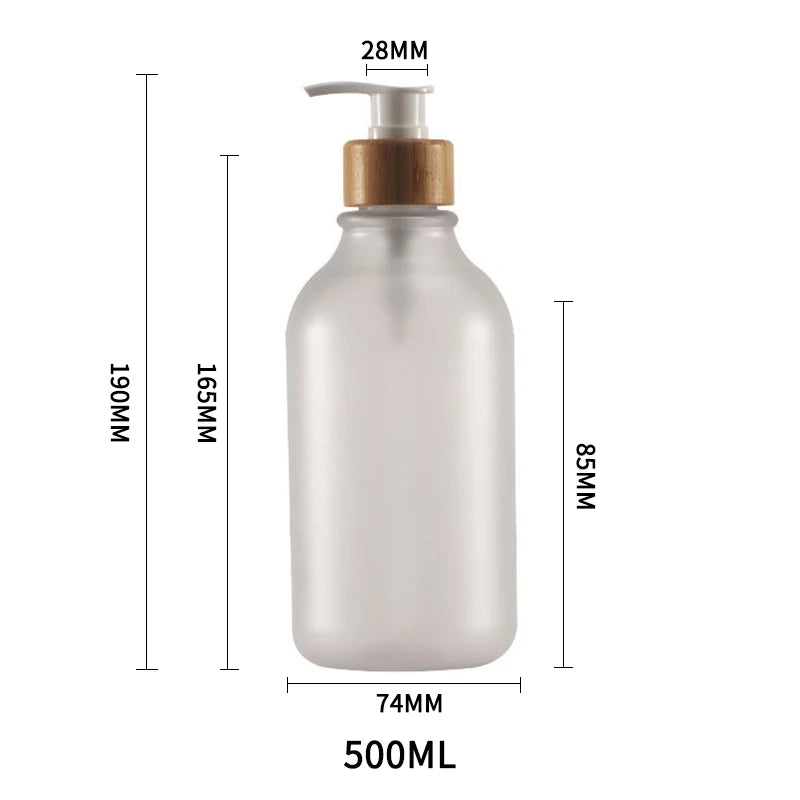 flacon pompe rechargeable pour shampoing et gel douche - vue 13 sur 33