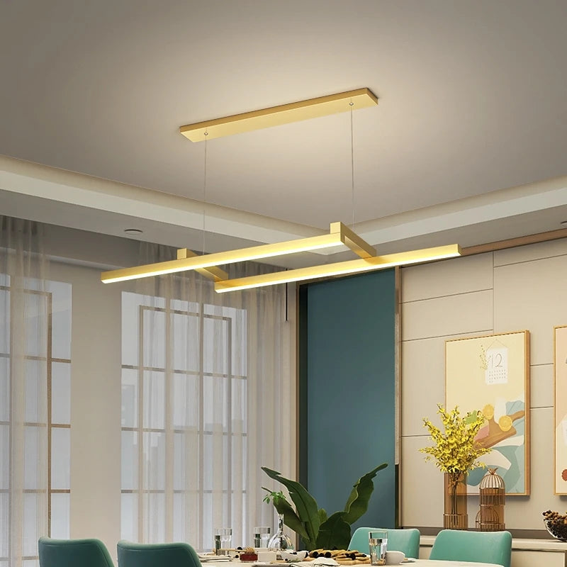 lampe led moderne lustre géométrique nordique designer bar