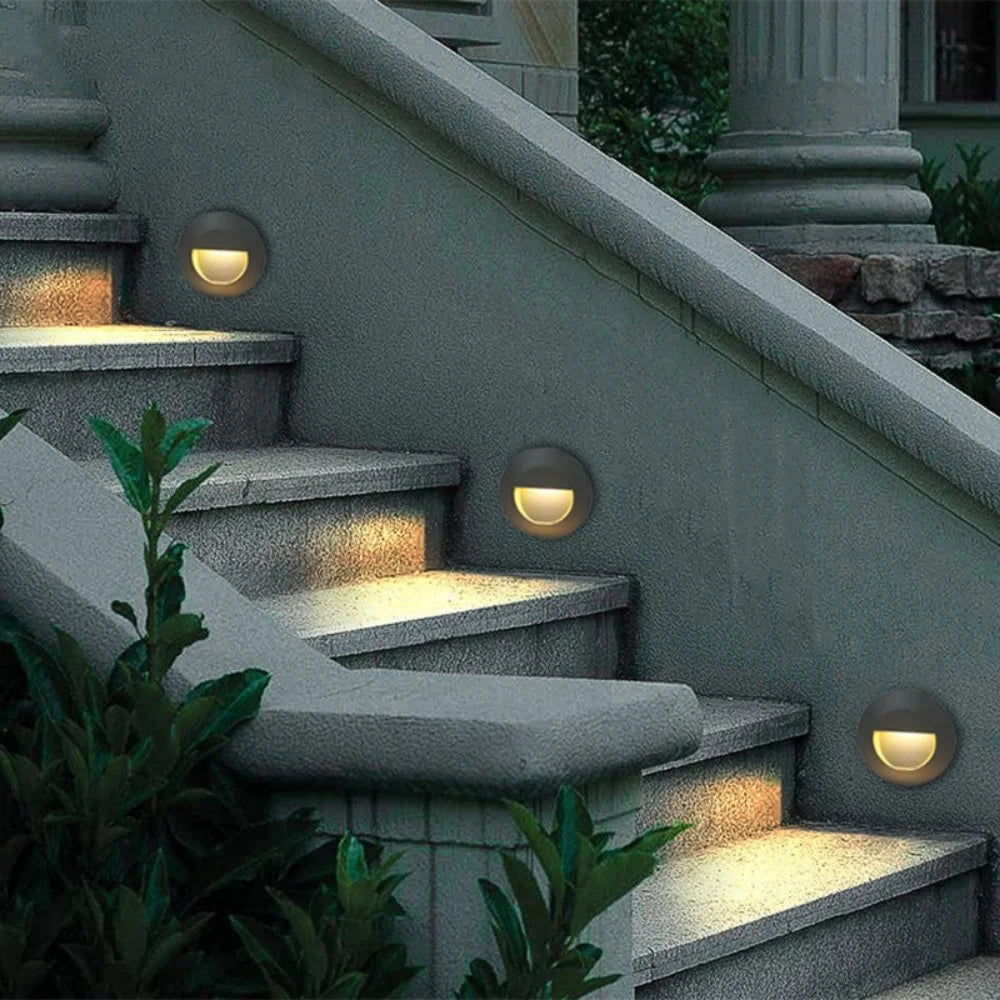 lampe led étanche d'extérieur pour marches et escaliers - vue 10 sur 16