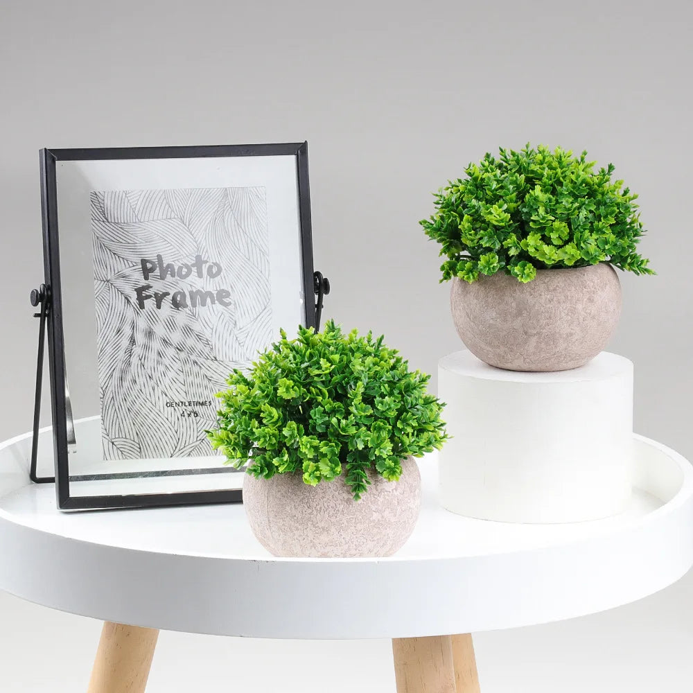 plante artificielle en pot style bonsaï pour décoration intérieure - vue 5 sur 6