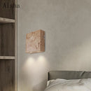 applique murale en pierre style nordique rétro pour intérieur élégant