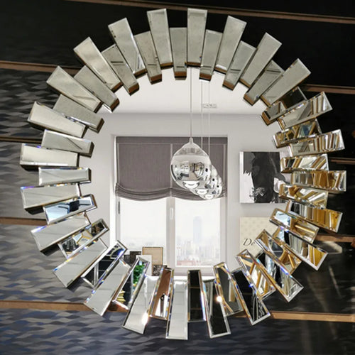 miroirs ronds décoratifs autocollants pour décoration et maquillage - vue 4 sur 7