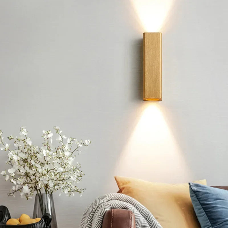 applique murale led modernes pour éclairage de fond intérieur