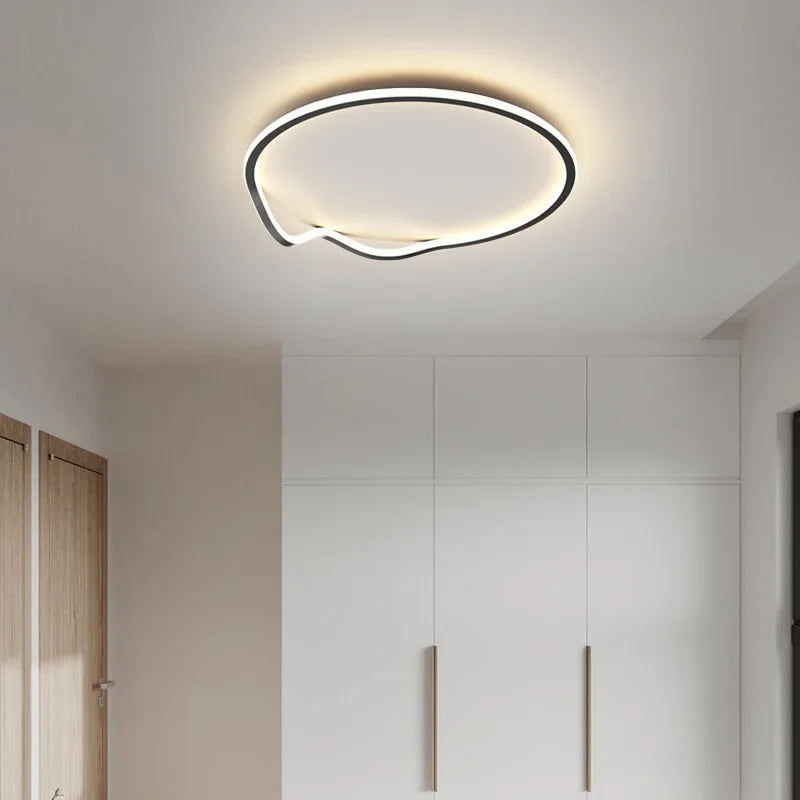 plafonnier led design nordique simple créatif décoratif intérieur - vue 6 sur 10