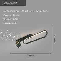 lustre led ciel étoilé salon couloir