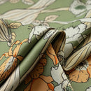 Rideau occultant motif floral moderne pour salon chambre
