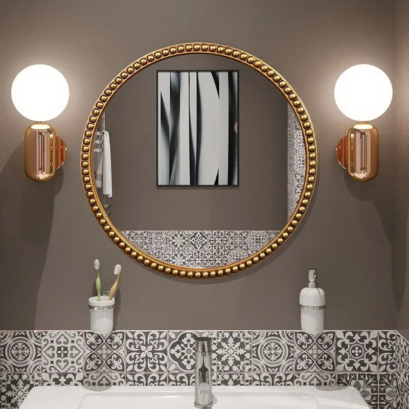 miroirs décoratifs muraux ovales en macramé nordique pour décoration - vue 4 sur 13