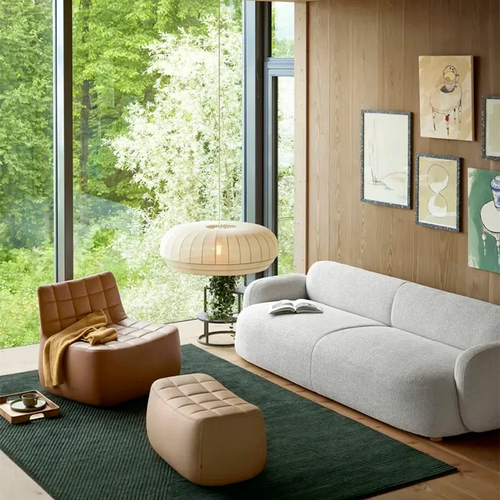suspension en tissu minimaliste pour un éclairage créatif intérieur - vue 5 sur 9