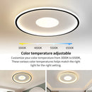 plafonnier led ultra mince moderne rond montage en surface