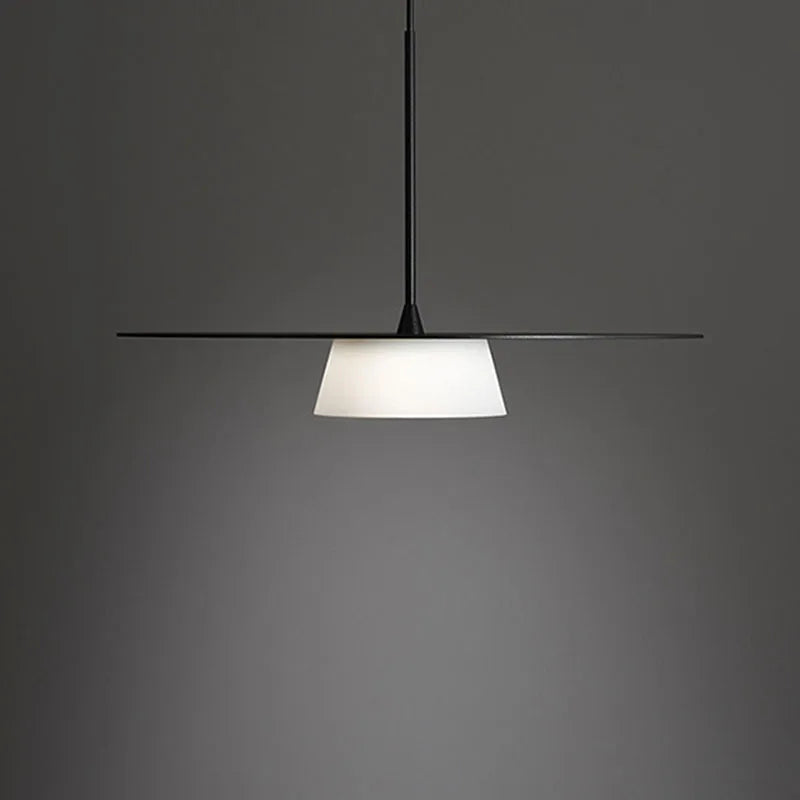 suspension circulaire minimaliste pour café et restaurant - vue 3 sur 7