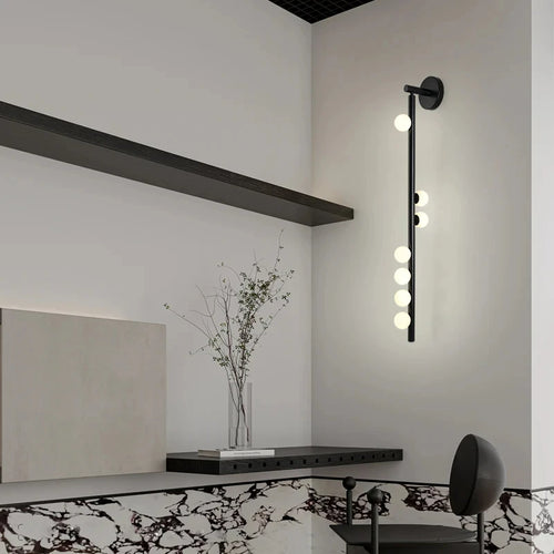 applique murale en verre et métal design moderne pour intérieur élégant - vue 3 sur 10