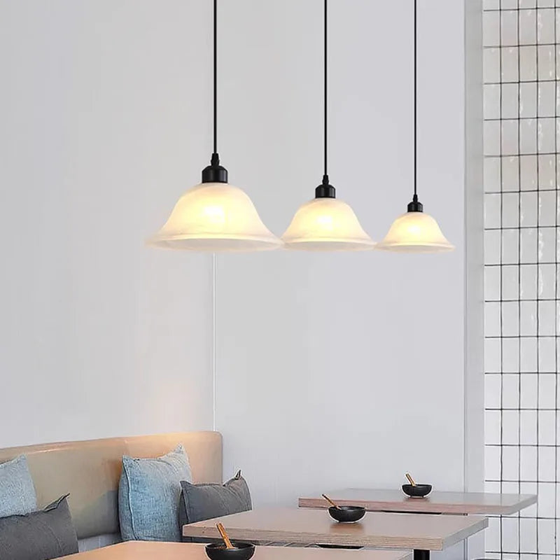 suspension en verre nordique pour décoration intérieure moderne - vue 3 sur 21