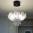 lustre en cristal de luxe pour décoration intérieure