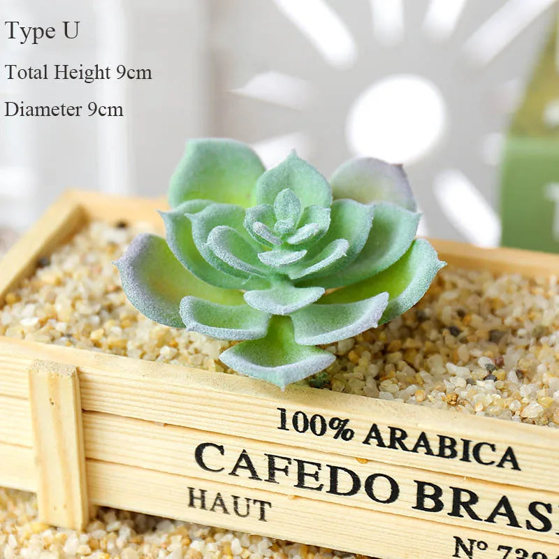 plantes succulentes artificielles décoratives pour un intérieur naturel - vue 4 sur 32