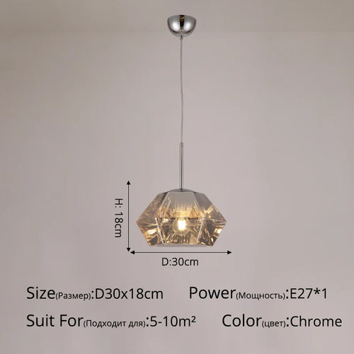 lustre nordique moderne pour bar restaurant café créatif - vue 15 sur 14