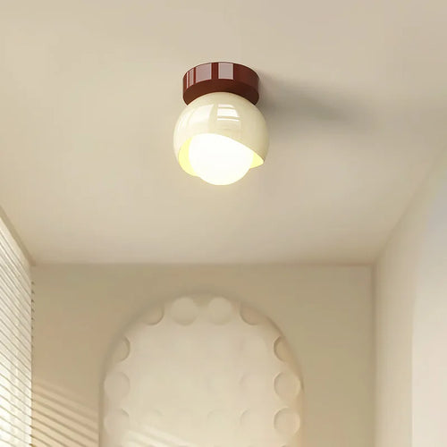 plafonnier de style français en forme de fleur pour intérieur élégant - vue 4 sur 10