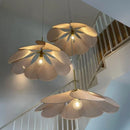 suspension led en tissu nordique décoratif d'intérieur
