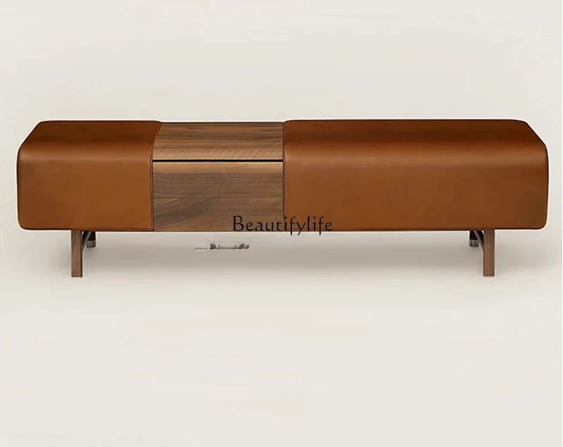 tabouret de luxe italien léger et simple pour banc et canapé - vue 5 sur 9