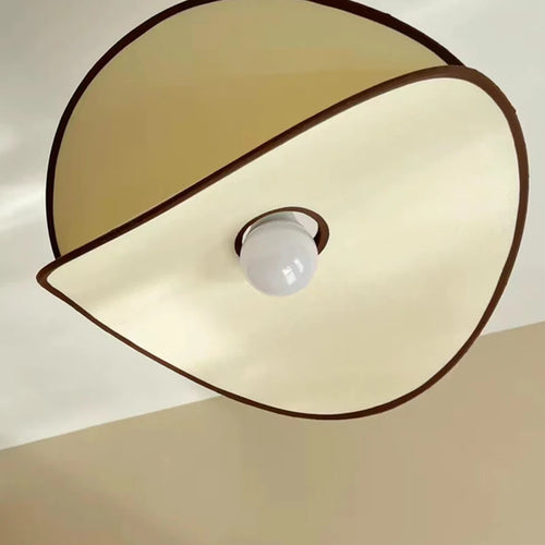 lustre led suspendu en tissu 	 style réglable - vue 5 sur 10