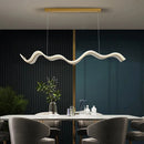 lustre led design vague suspension luminaire intensité variable