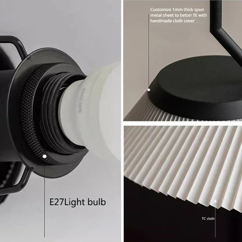 suspension design nordique pour éclairage moderne et décoration - vue 6 sur 15