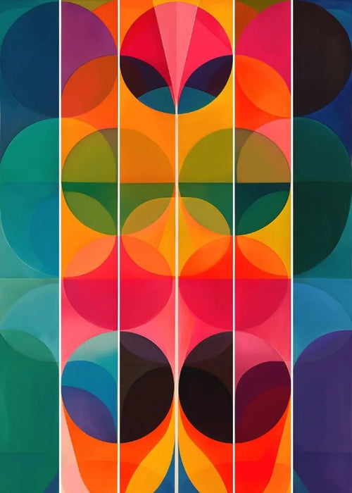 peinture abstraite pour décoration murale esthétique et artistique