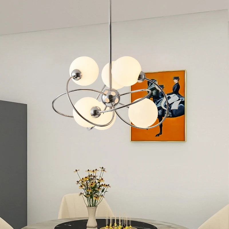 suspension en verre bauhaus design créatif pour décoration intérieure - vue 3 sur 7
