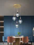 lustre moderne en cristal pour décoration intérieure animaux