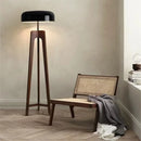 Lampadaire classique en bois