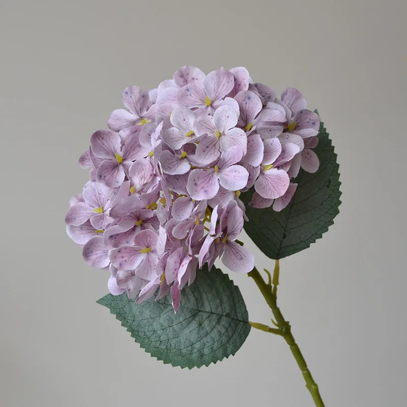 fleur d'hortensia artificielle réaliste pour décoration mariage et floral