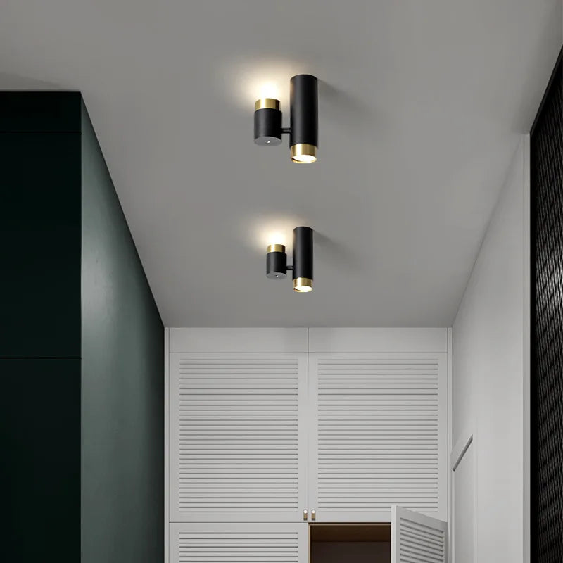 Plafonnier Led nordique Gu10 réglable - vue 4 sur 15