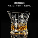 verres cristal relief style vintage bar maison réception