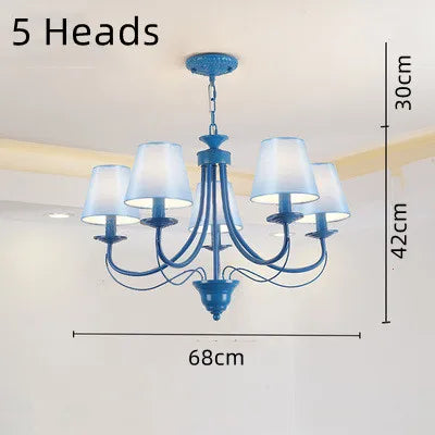 lustre en fer forgé noir et blanc design intérieur moderne - vue 9 sur 23