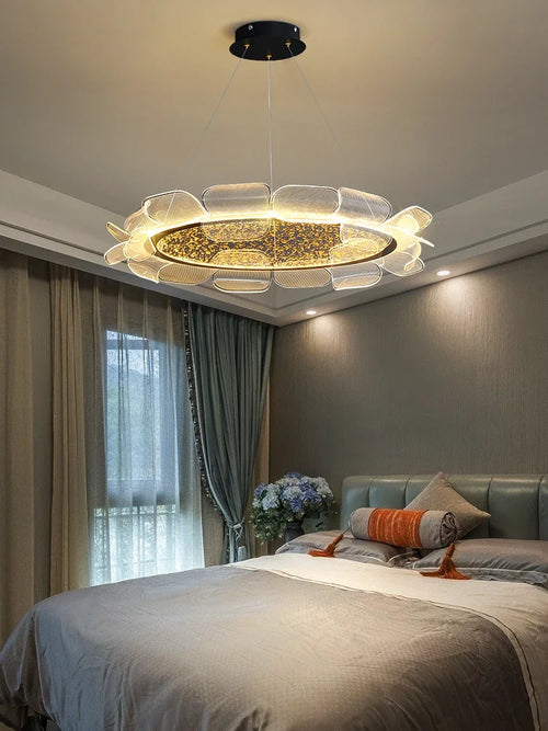 suspension en acrylique design moderne pour intérieur élégant et romantique - vue 3 sur 9